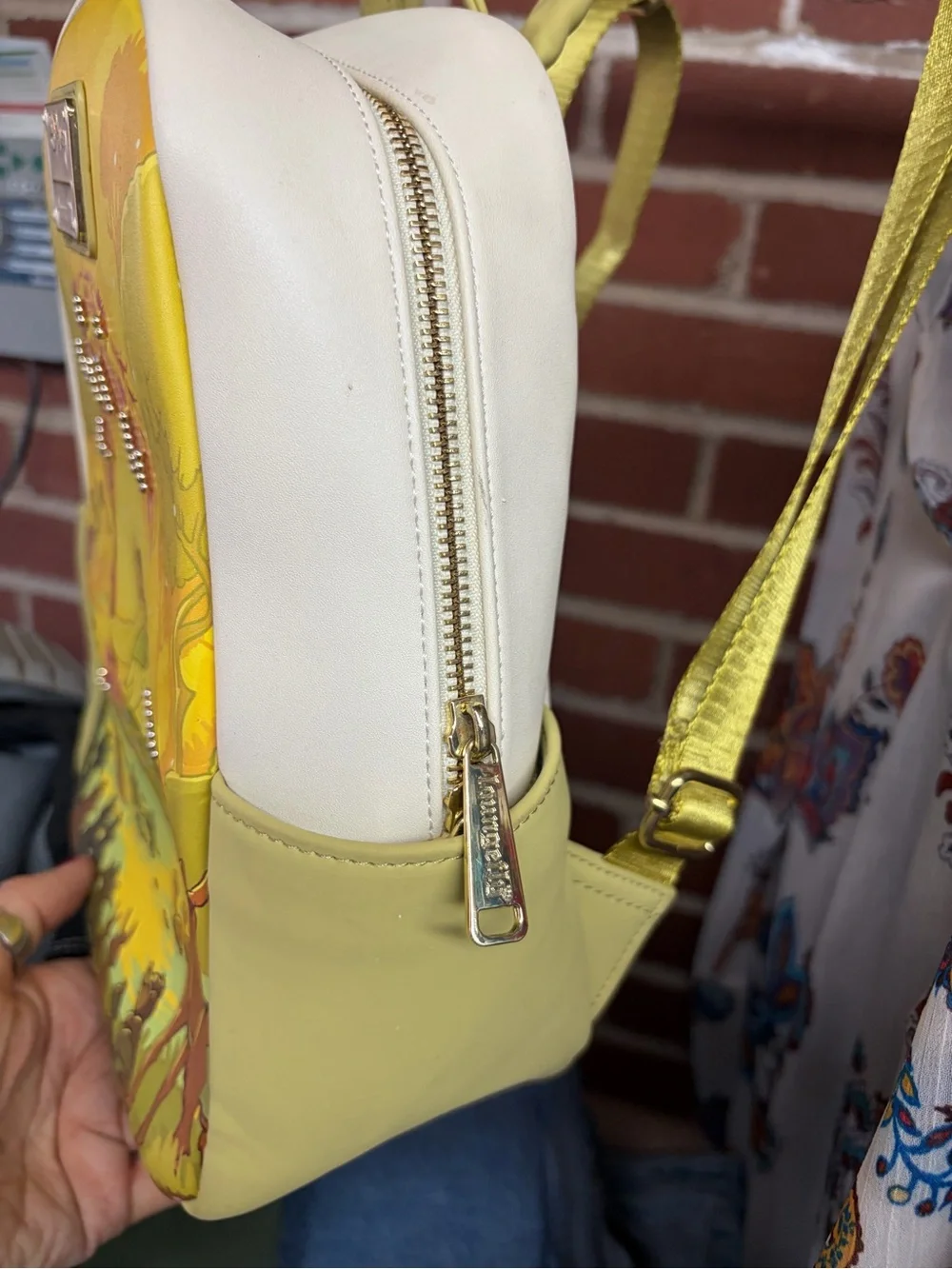 Loungefly vibrant yellow